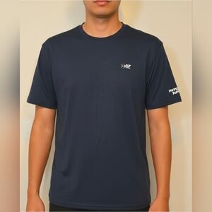 Psycho Tuna UV Protection Blue Short Sleeve Tee